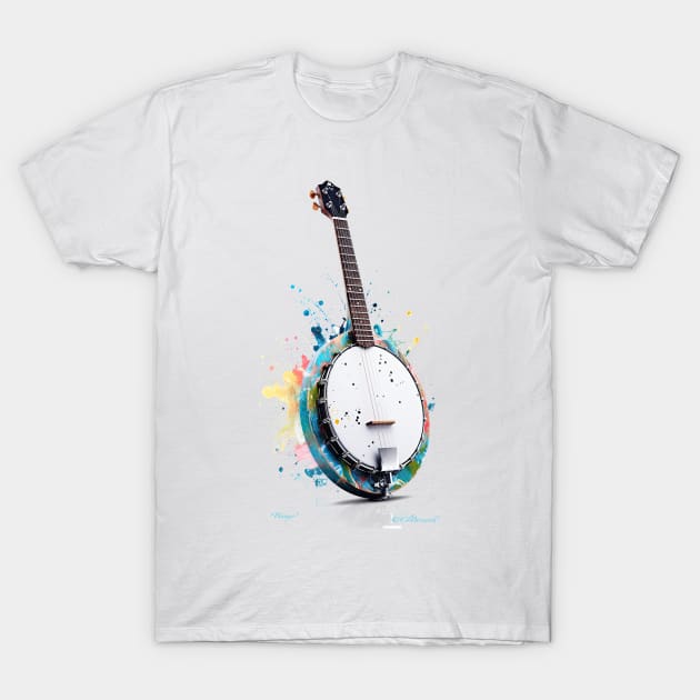 Banjo T-Shirt by Urban Archeology Shop Gallery